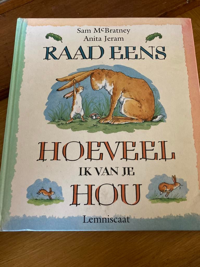 Anita Jeram - Raad eens hoeveel ik van je hou, Ophalen of Verzenden, Zo goed als nieuw, Anita Jeram; Sam McBratney