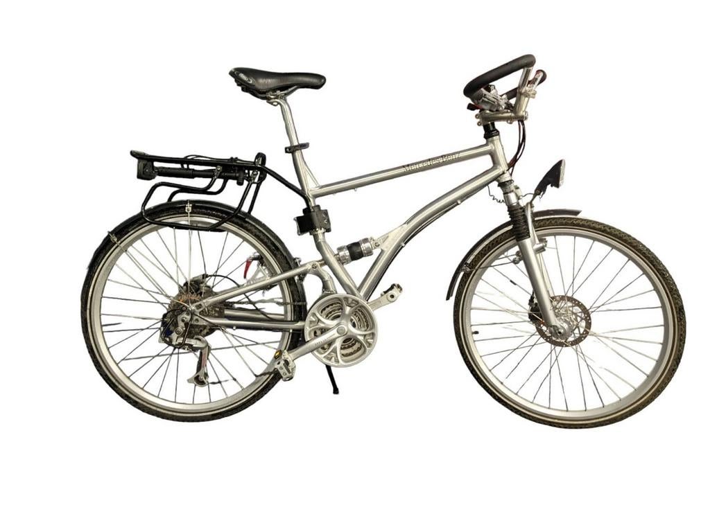 Vouwfiets Mercedes Benz, 24 versnellingen, transporttas, Fietsen en Brommers, Fietsen | Vouwfietsen, 20 inch of meer, Versnellingen