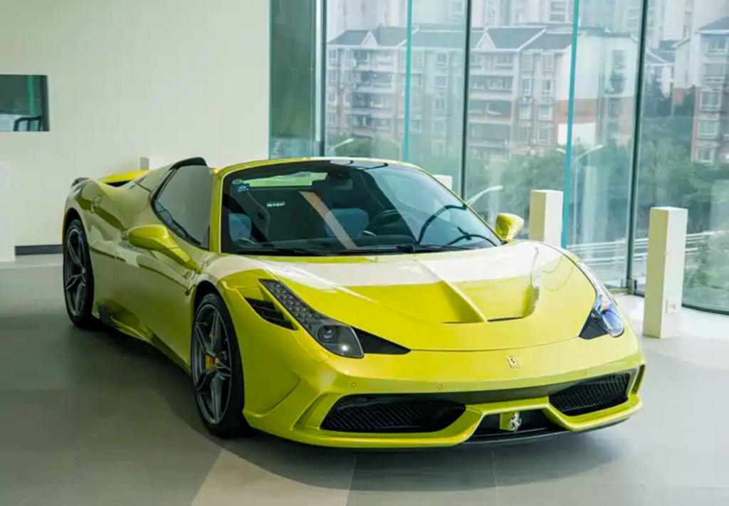 Ferrari 458 Speciale A verde Germoglio BBR 1:18 NIEUW ! C4F, Ophalen of Verzenden