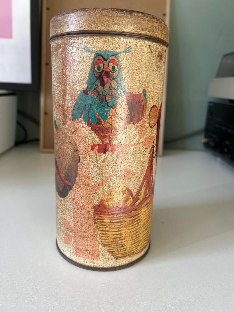 Vintage Fabeltjeskrant Beschuitbus Bolletje, Ophalen of Verzenden, Gebruikt, Beschuit, Bolletje