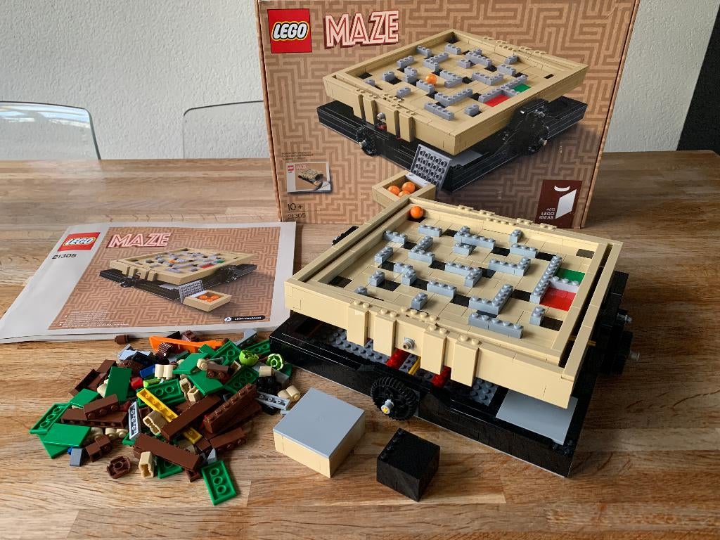 LEGO Ideas 21305 Maze, Ophalen of Verzenden, Zo goed als nieuw, Complete set, Lego