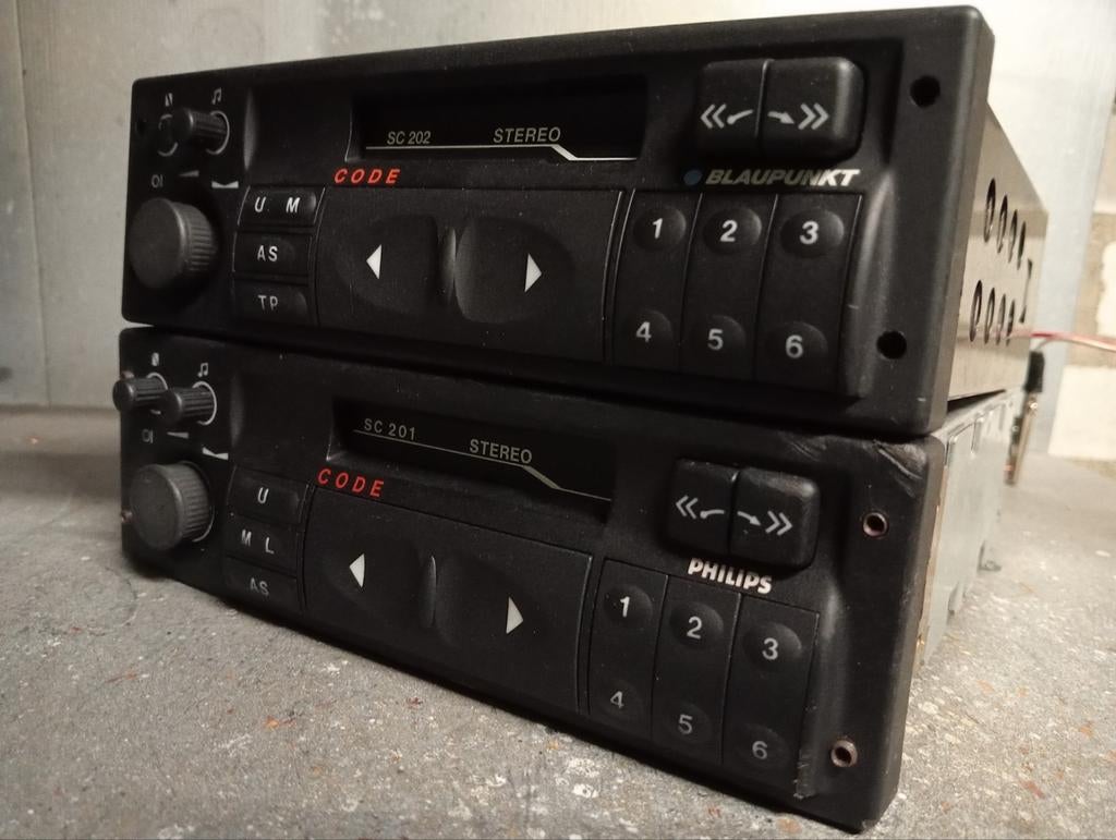 Opel Blaupunkt radio's - GSI En Philips, Auto diversen, Autoradio's, Ophalen of Verzenden, Gebruikt