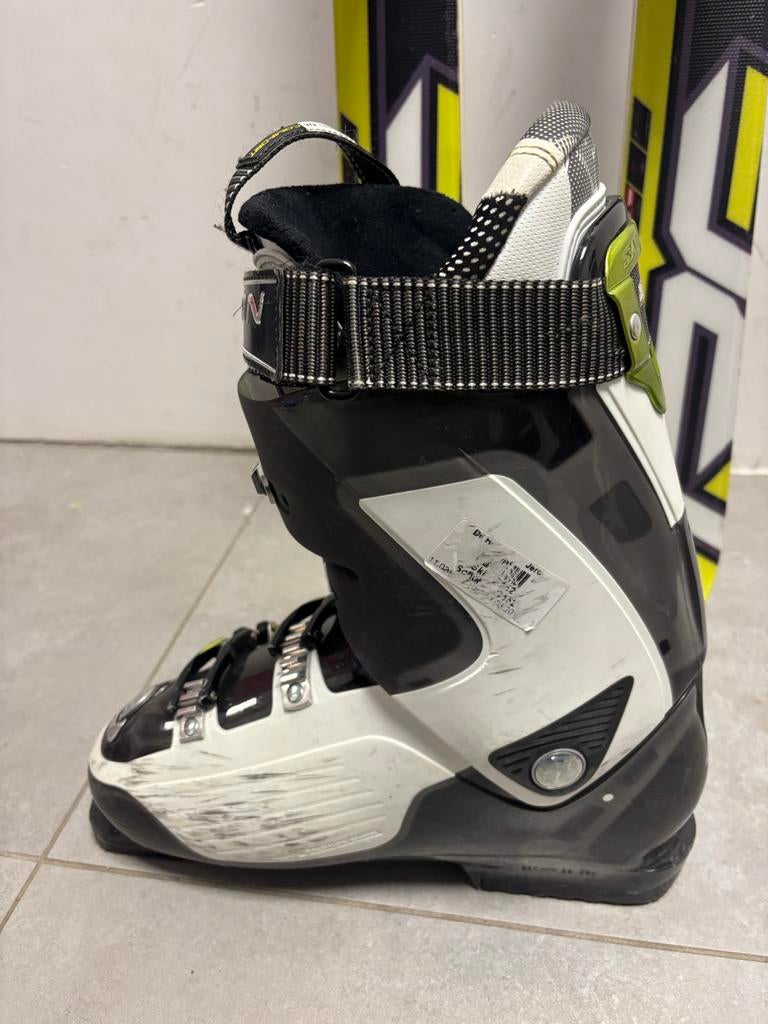 Ski's en skischoenen - ca. 10 jaar oud, Sport en Fitness, Skiën en Langlaufen, Ophalen, 160 tot 180 cm, Carve, Skiën