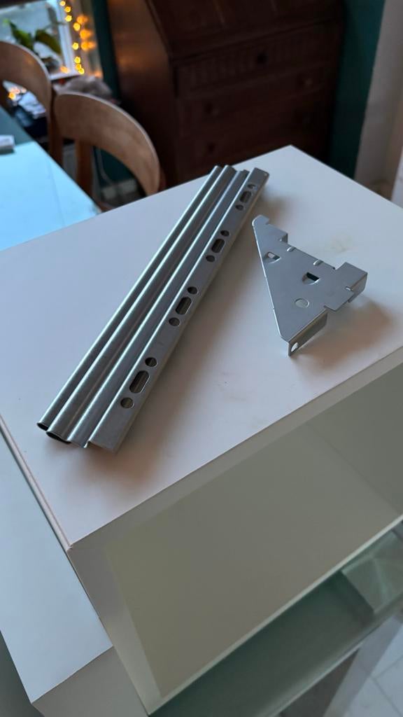 Ikea Eket kast + wandplanken, Ophalen, Gebruikt