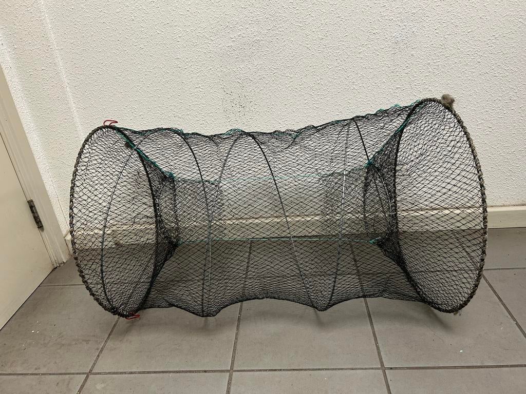 Nieuwe fuik 90x50cm paling, rivierkreeft, aasvis inklapbaar, -, -, Nieuw, Ophalen of Verzenden