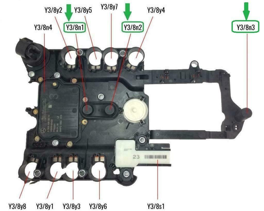 Mercedes 7G VGS 722.9 snelheidssensor reparatie y3/8n3 p0722, Ophalen, Gereviseerd, Mercedes-Benz