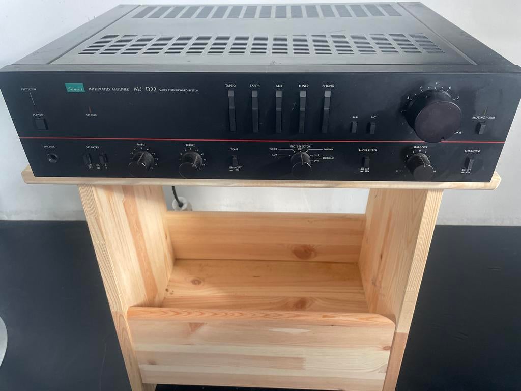 Sansui AU-D22 Geïntegreerde Versterker - Vintage Hifi, Ophalen of Verzenden, Gebruikt, Stereo, Overige merken