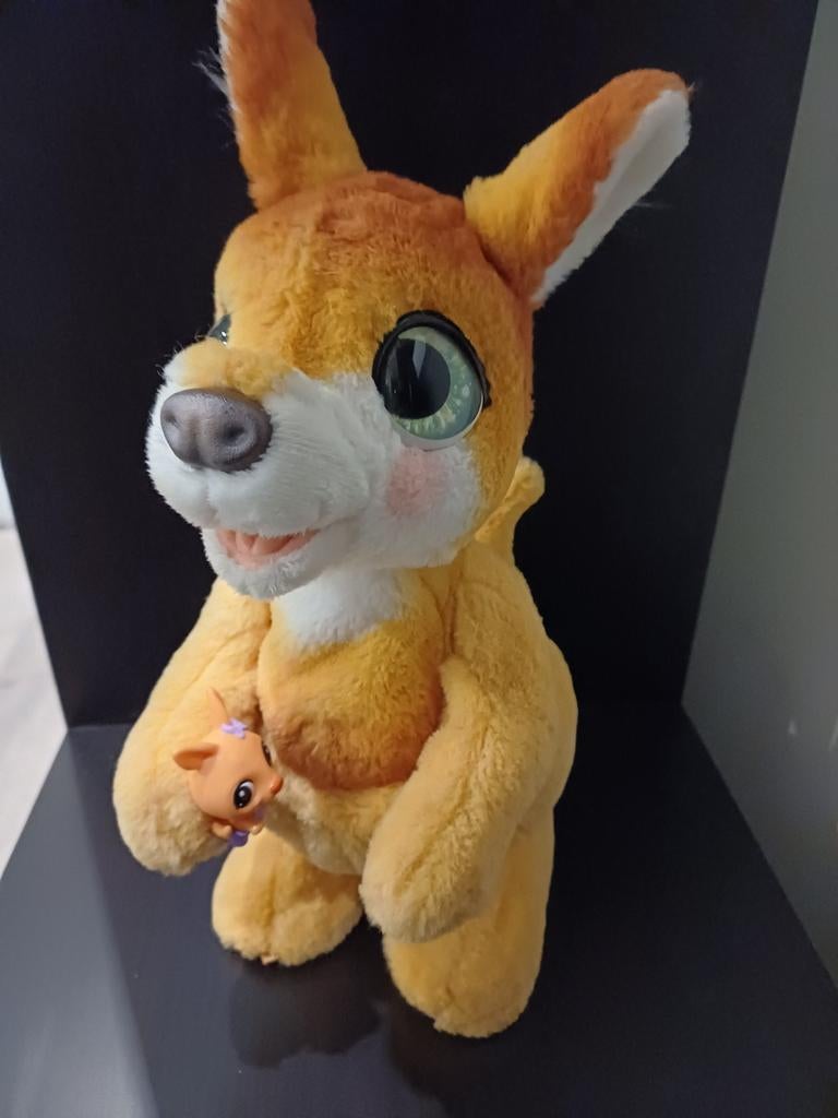 Schattige Kangaroo Knuffel - Zo Goed Als Nieuw!, Kinderen en Baby's, Speelgoed | Knuffels en Pluche, Zo goed als nieuw, Overige typen