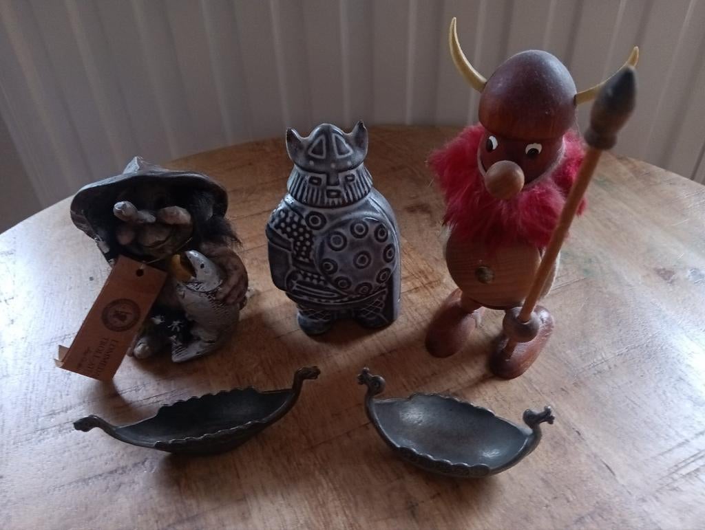 Viking items en Viking trol, Verzamelen, Beelden en Beeldjes, Ophalen of Verzenden, Gebruikt, Dier
