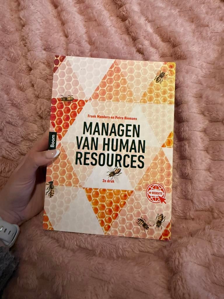 Petra Biemans - Managen van Human Resources, Boeken, Studieboeken en Cursussen, Petra Biemans; Frank Manders, Nieuw, Alpha, HBO