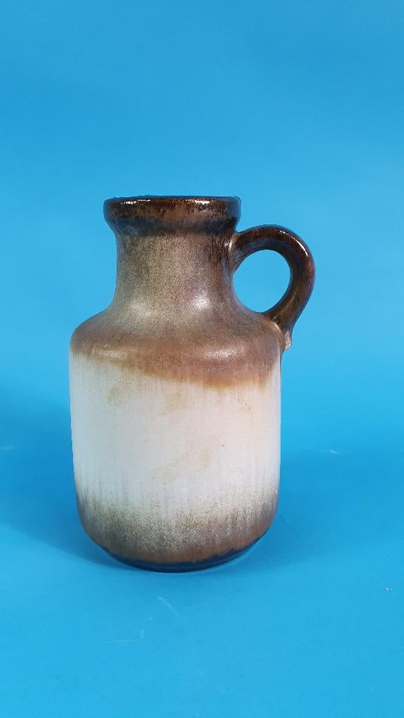 Vintage vaas, fat lava Scheurich 414-16, Europ Keramik. 7B10, Ophalen of Verzenden