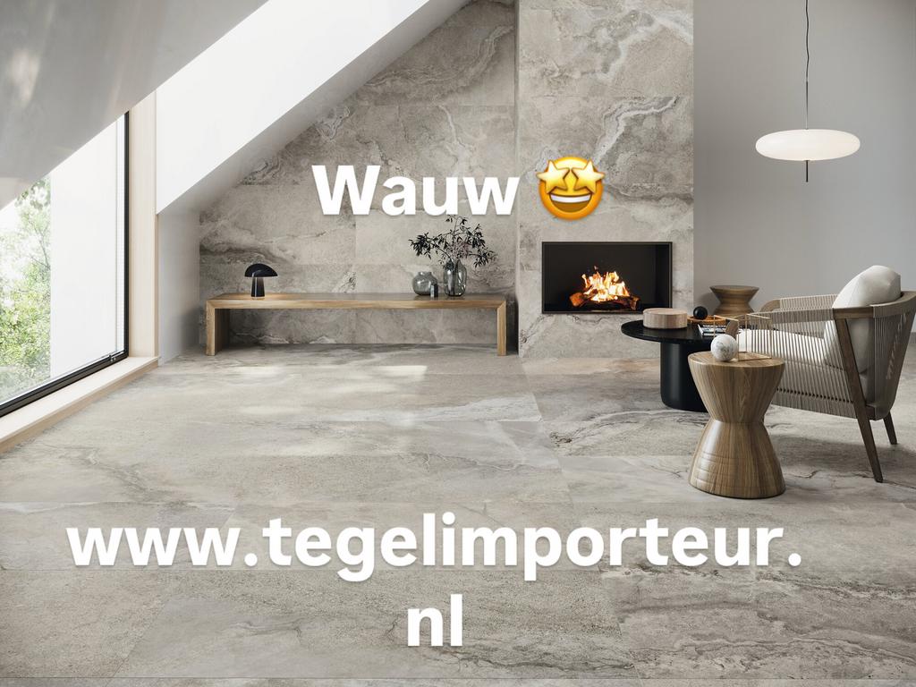 Keramische tegels - Diverse looks, Doe-het-zelf en Verbouw, Tegels, Nieuw, Vloertegels, Keramiek, 60 cm of meer, 10 m² of meer