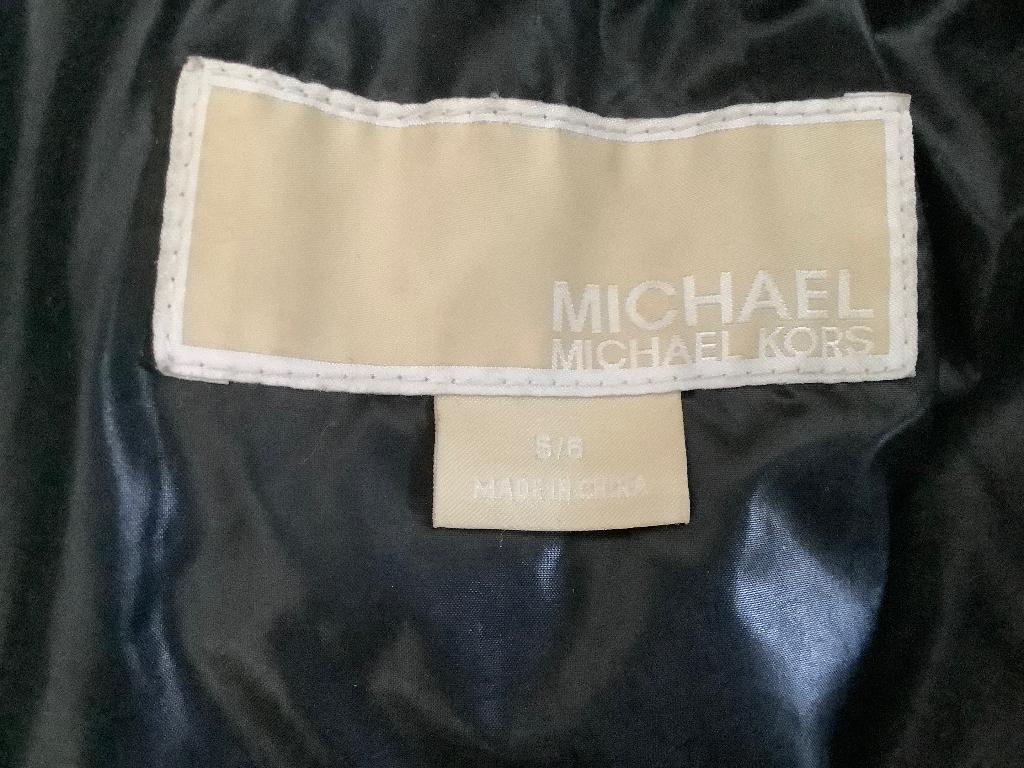 Michael kors jas zwart 5 jaar meisje, Kinderen en Baby's, Ophalen of Verzenden, Gebruikt, Maat 116