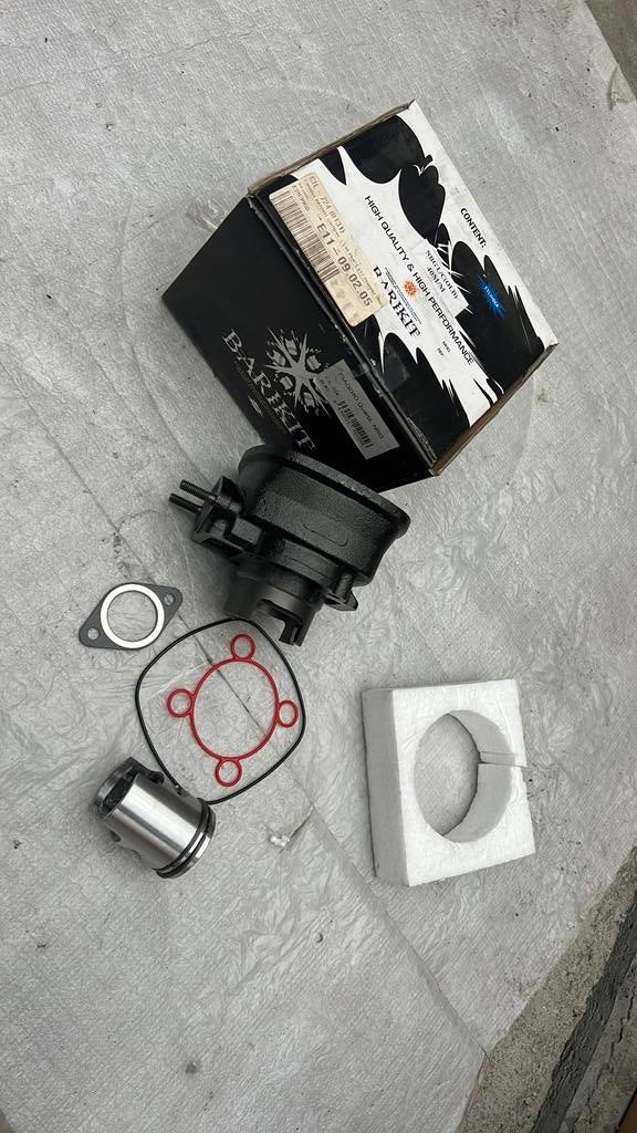 Barikit cilinder set piaggio nrg oud model lc, Ophalen of Verzenden, Cilinder, Piaggio