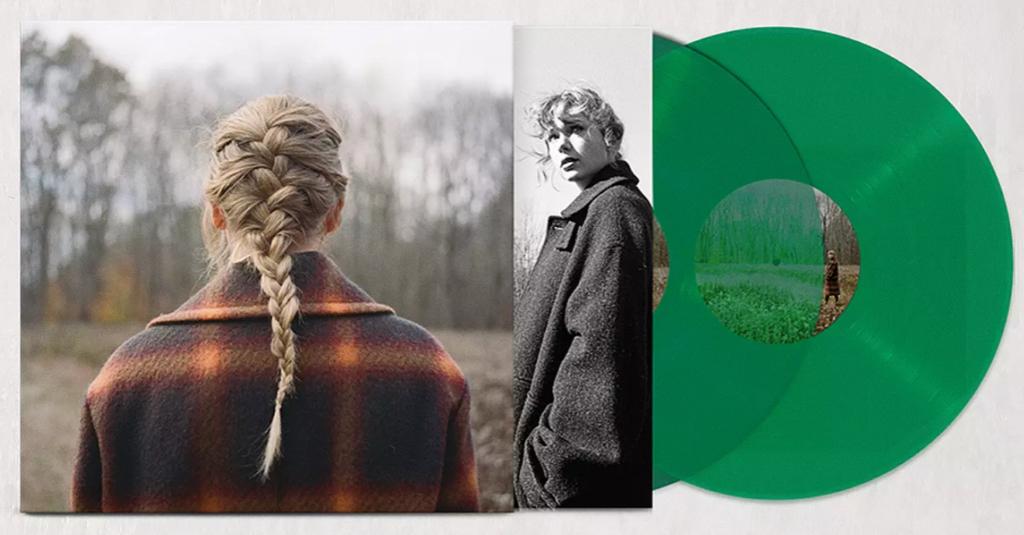 Vinyl 2LP Taylor Swift Evermore TRANSLUCENTGREEN Vinyl NIEUW, Cd's en Dvd's, Vinyl | Pop, Ophalen of Verzenden, Nieuw in verpakking