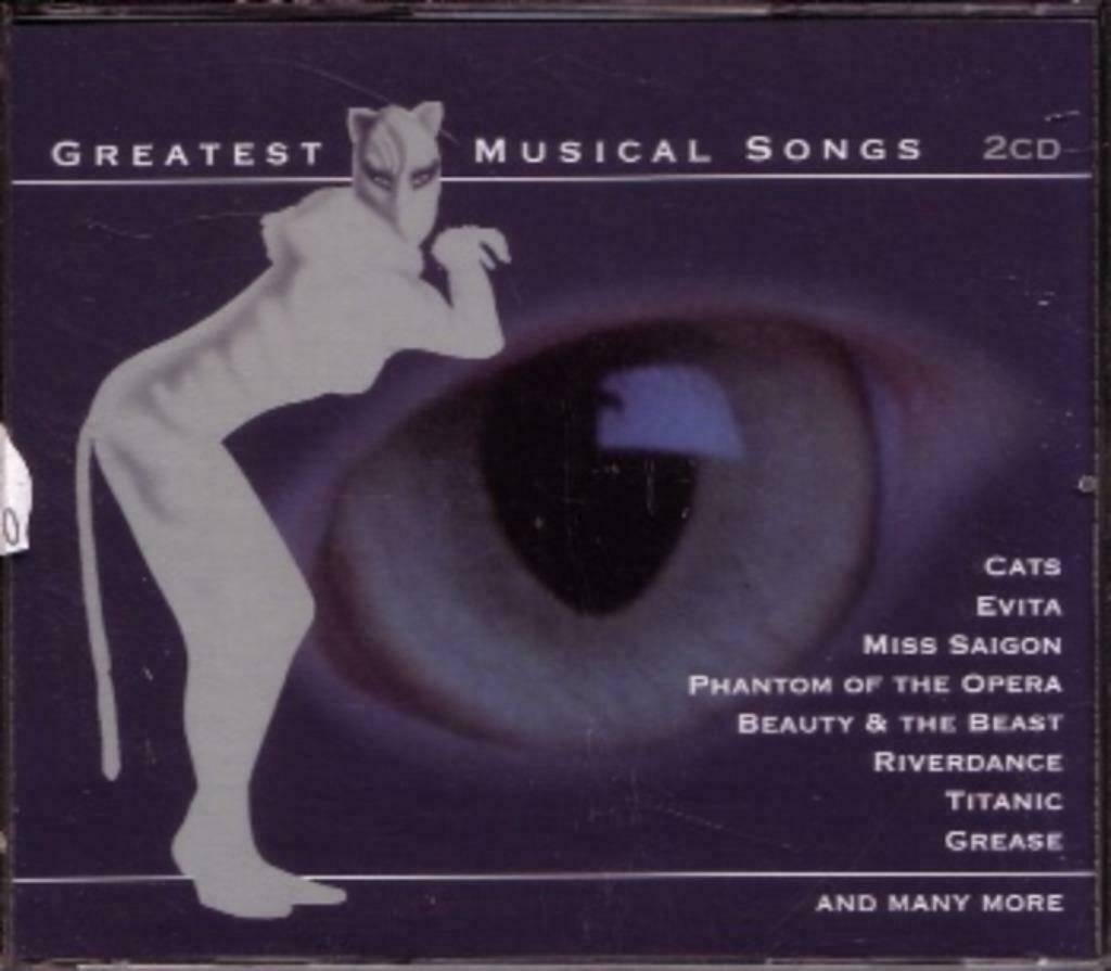 Greatest Musical Songs 2 CD's, Cd's en Dvd's, Ophalen of Verzenden, Zo goed als nieuw