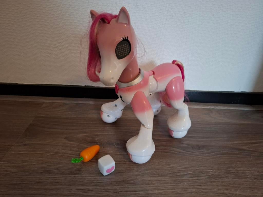 Zoomer Pony Robot - Roze met accessoires, Ophalen of Verzenden, Gebruikt, Meisje