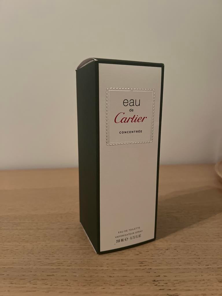 Zeldzame Eau de Cartier Concentrée 200ml, Sieraden, Tassen en Uiterlijk, Uiterlijk | Parfum, Ophalen of Verzenden, Zo goed als nieuw