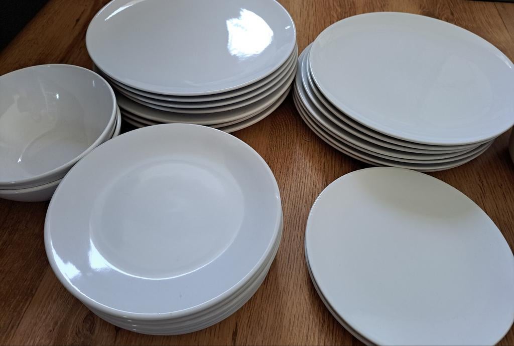 HEMA en IKEA wit servies, Ophalen of Verzenden