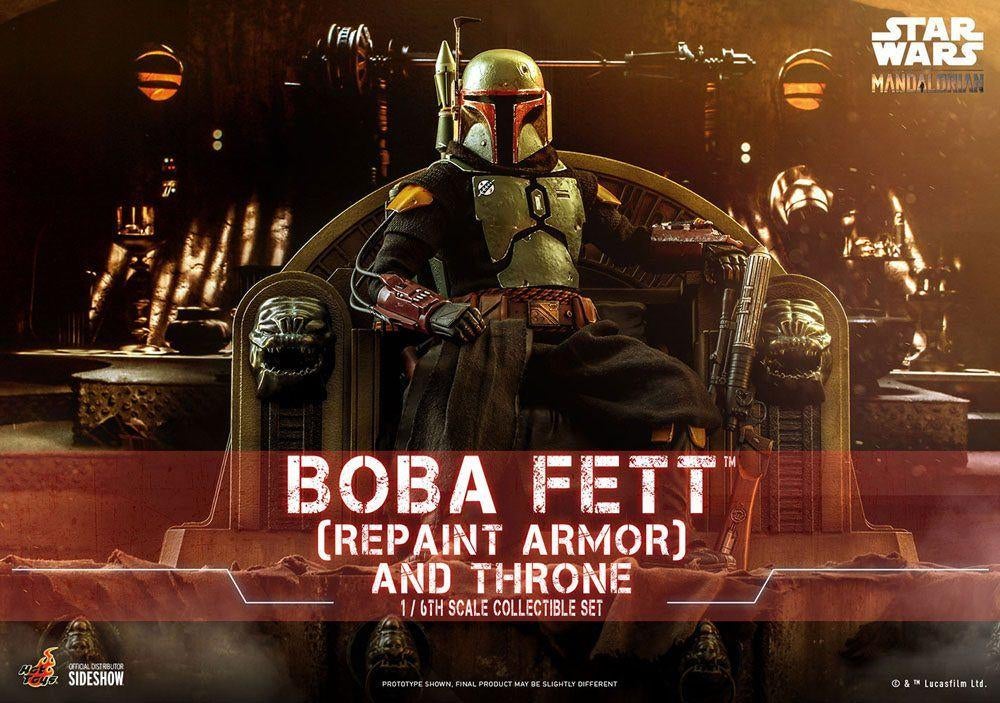 Hot Toys The Mandalorian Boba Fett and Throne TMS056, West Campus 1 76863 Herxheim (DE), Heo GmbH, Nieuw, Ophalen of Verzenden