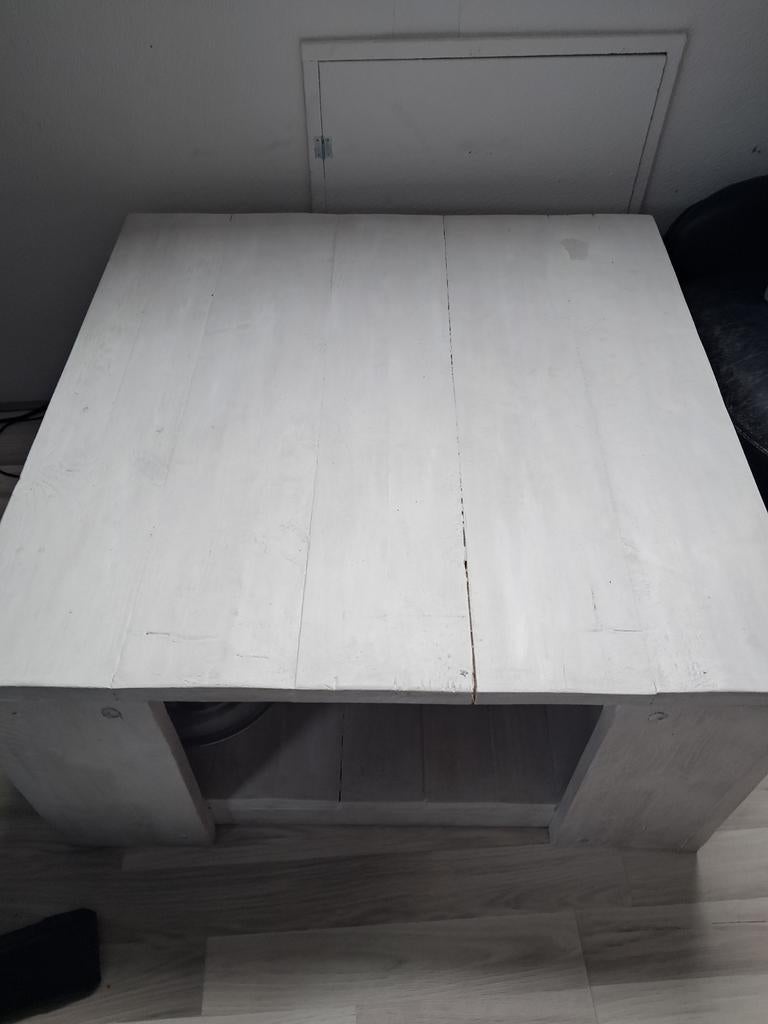 Salon tafel steigerhout, Ophalen of Verzenden