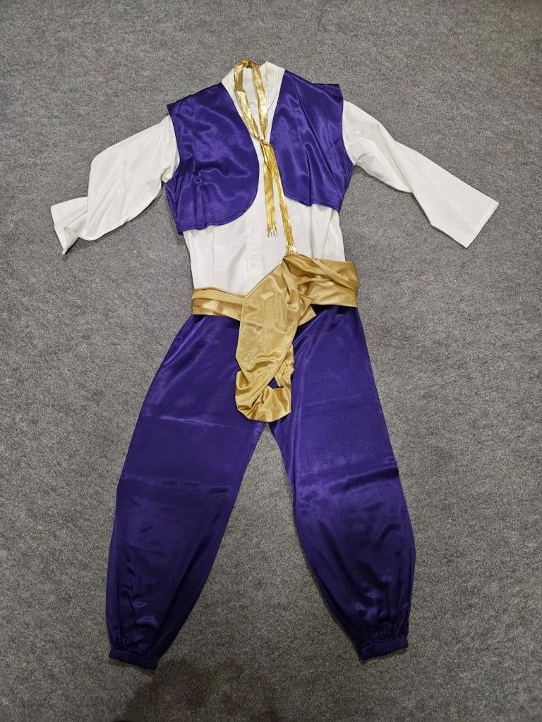 oosters pak met accessoires volwassen Carnaval, Ophalen, Maat 52/54 (L), Carnaval, Zo goed als nieuw