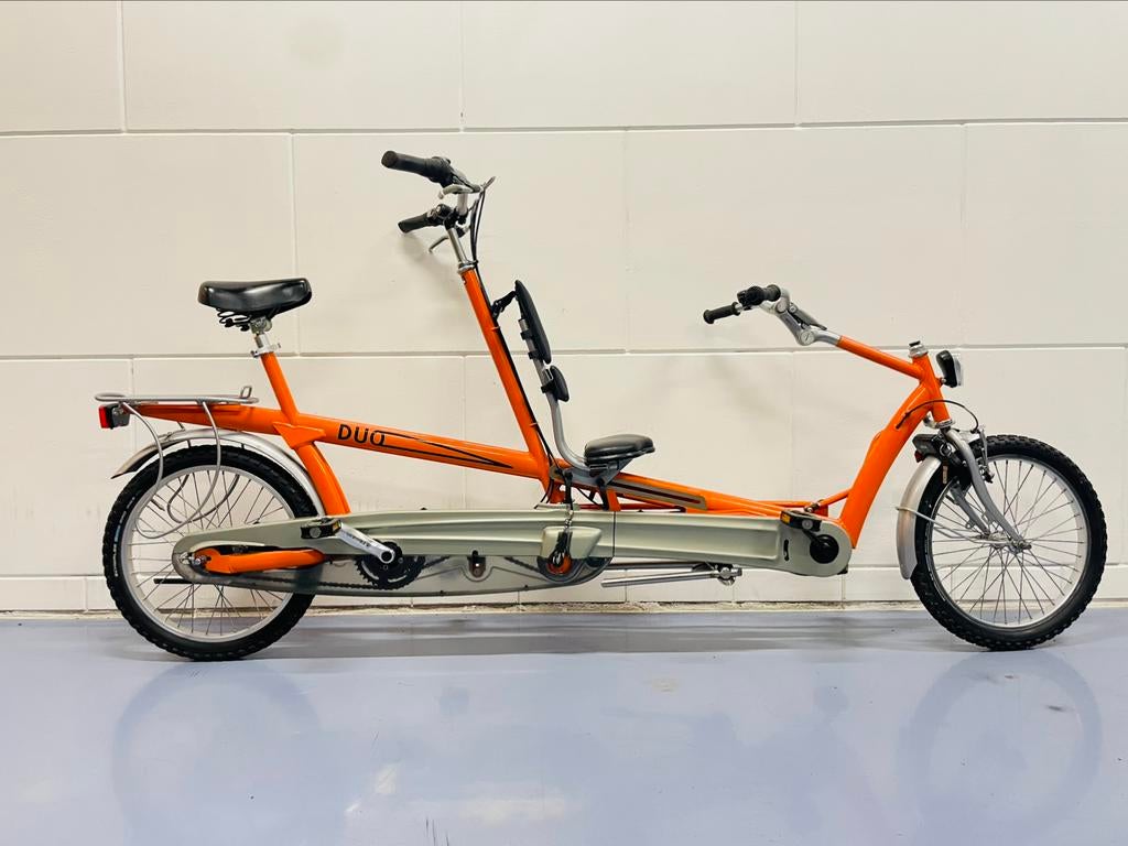 Van Raam Duo. Ouder kind tandem, versnellingen, inst. vrijl., Minder dan 10 versnellingen, Ophalen of Verzenden, Zo goed als nieuw