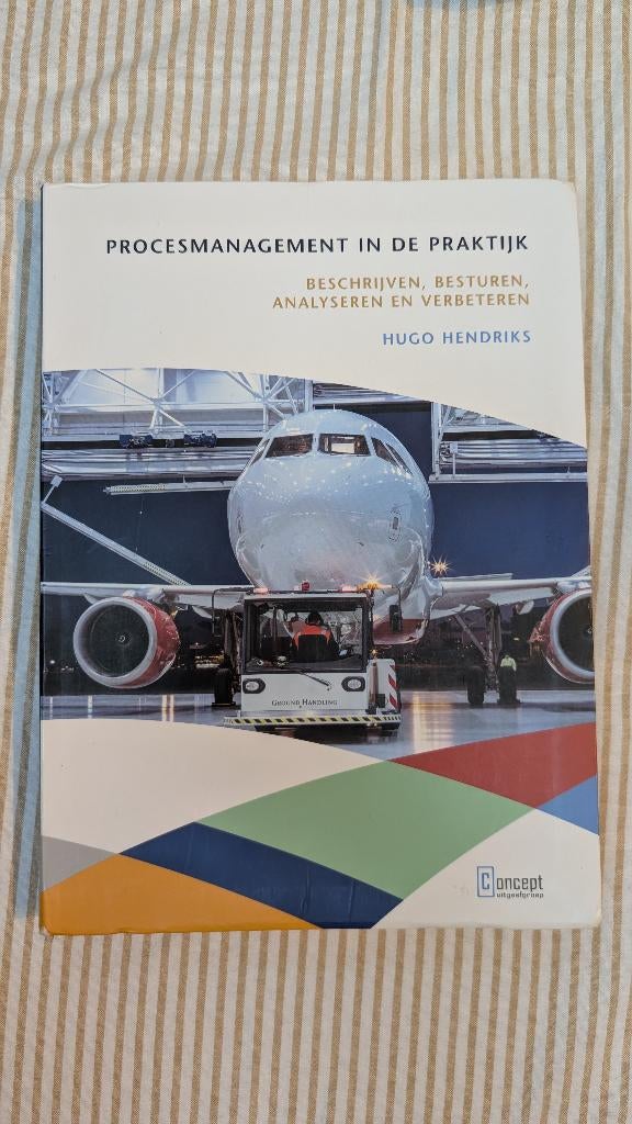 Procesmanagement in de praktijk, Boeken, Zo goed als nieuw, Hugo Hendriks, Beta, HBO