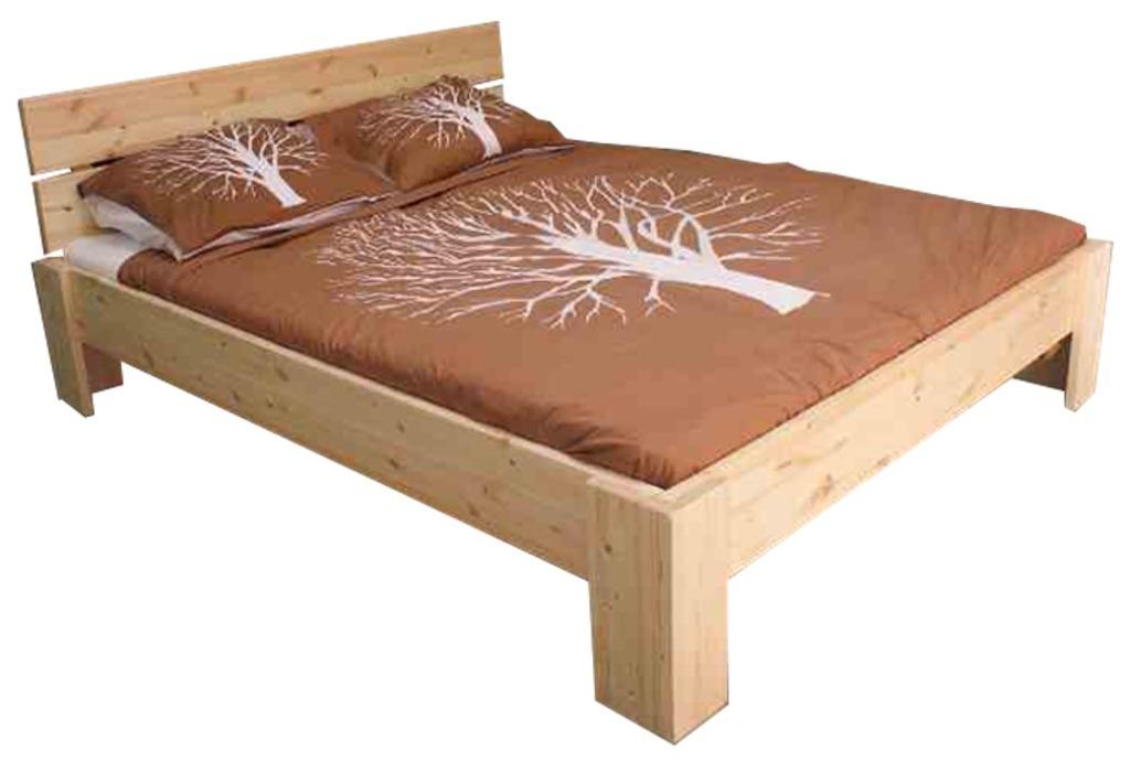 NIEUW 100% houten bed, sfeermaker in ELKE gewenste maat!, Huis en Inrichting, Slaapkamer | Bedden, Strak, 200 cm, Hout, Nieuw