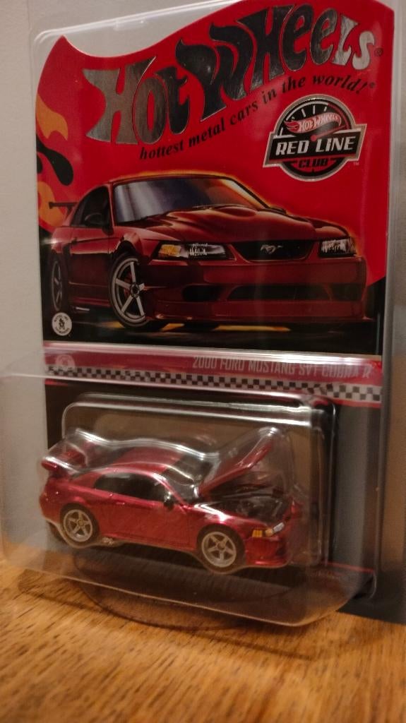 Mustang SVT Cobra R Hotweel Redline Editie, Ophalen of Verzenden, Nieuw, Auto