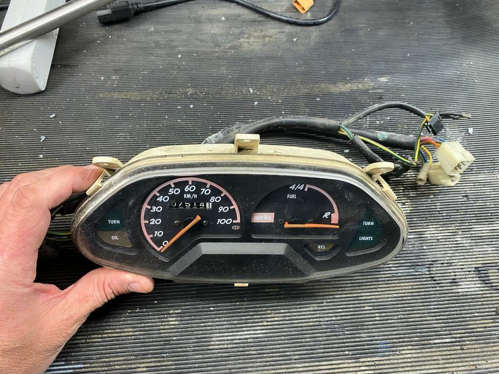 Aprilia Scooter Dashboard Aprilia SR50 Replica Old, Ophalen, Gebruikt, Overige typen, Aprilia