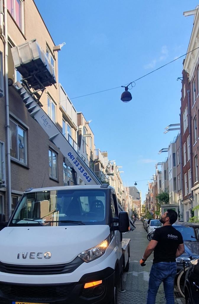 Foto 3 van Verhuislift Amsterdam . verhuisliftservices.ladderlift