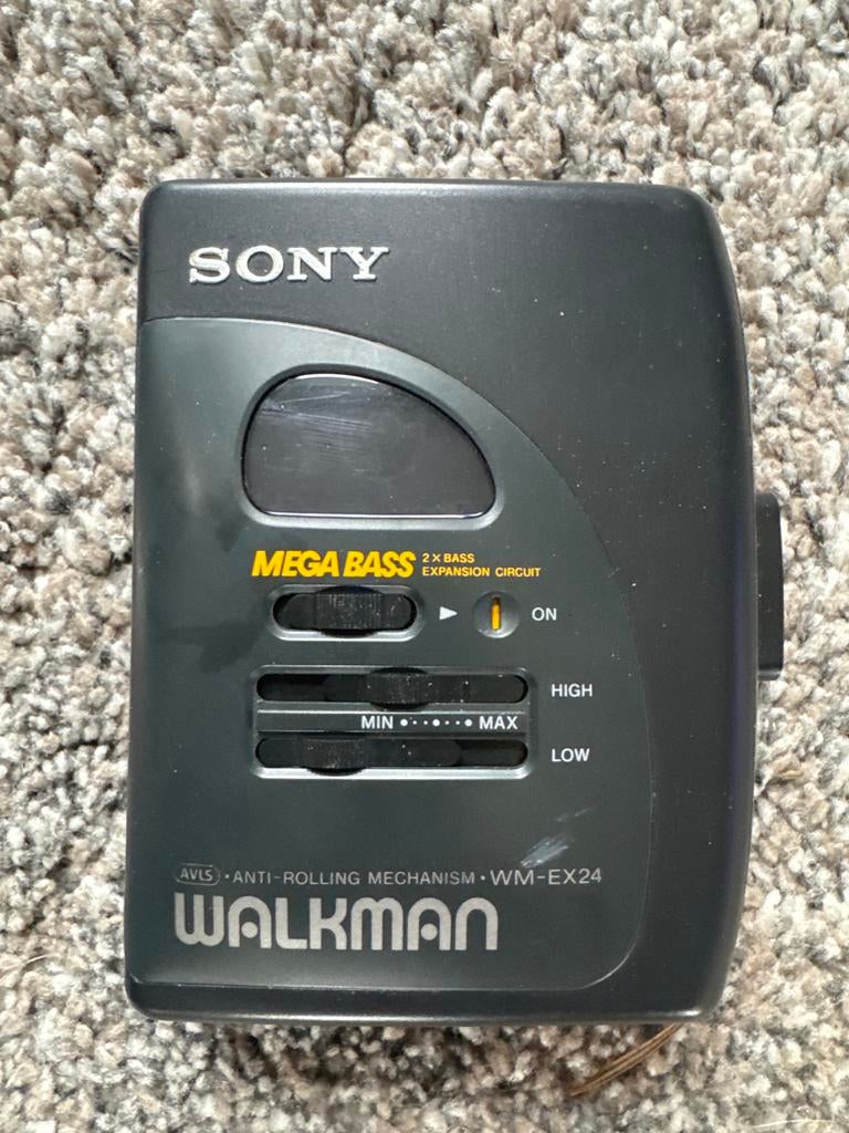 Sony Walkman WM-EX24 - Draagbare Cassettespeler, Audio, Tv en Foto, Walkmans, Discmans en Minidiscspelers, Ophalen of Verzenden