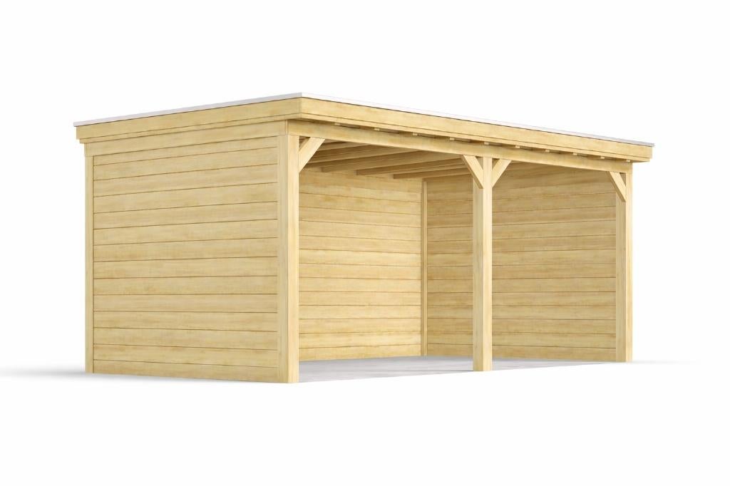 Douglas overkapping 3000x6000mm voor €3300,- incl. Alles!, Ophalen, Nieuw, Veranda