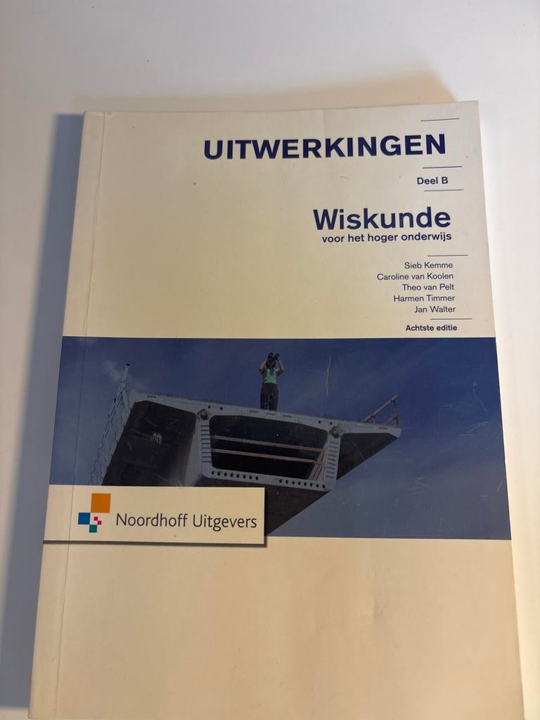 Uitwerkingen wiskunde voor het hoger onderwijs, Ophalen of Verzenden