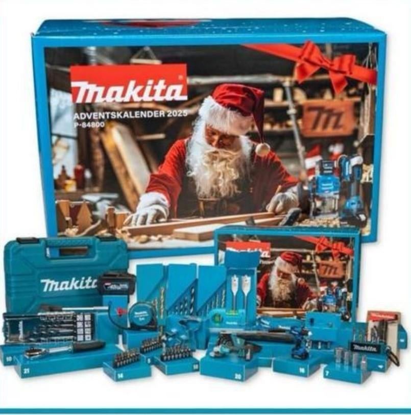 Makita adventskalender 2025 nieuw in doos, Diversen, Kerst, Ophalen of Verzenden, Nieuw