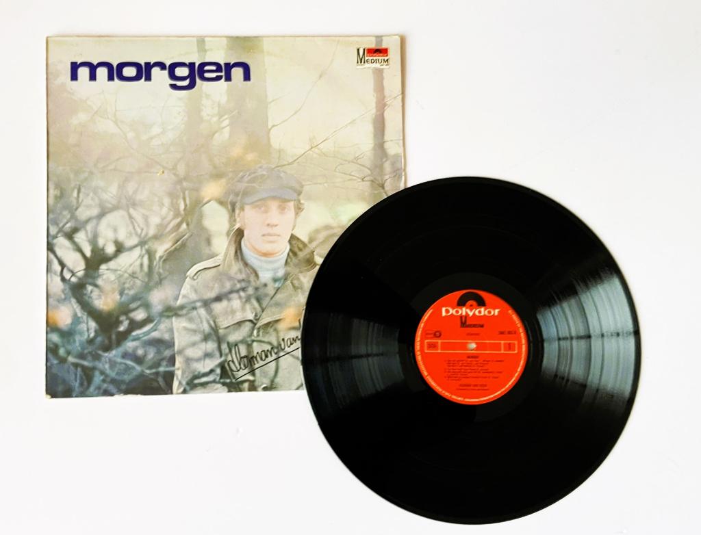 LP Morgen	Veen, Herman van, Cd's en Dvd's, Vinyl | Pop, Gebruikt, 12 inch, Ophalen of Verzenden