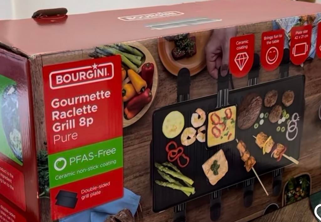 Bourgini Gourmetset - Zo goed als nieuw!, Ophalen of Verzenden, Zo goed als nieuw, 4 t/m 7 personen