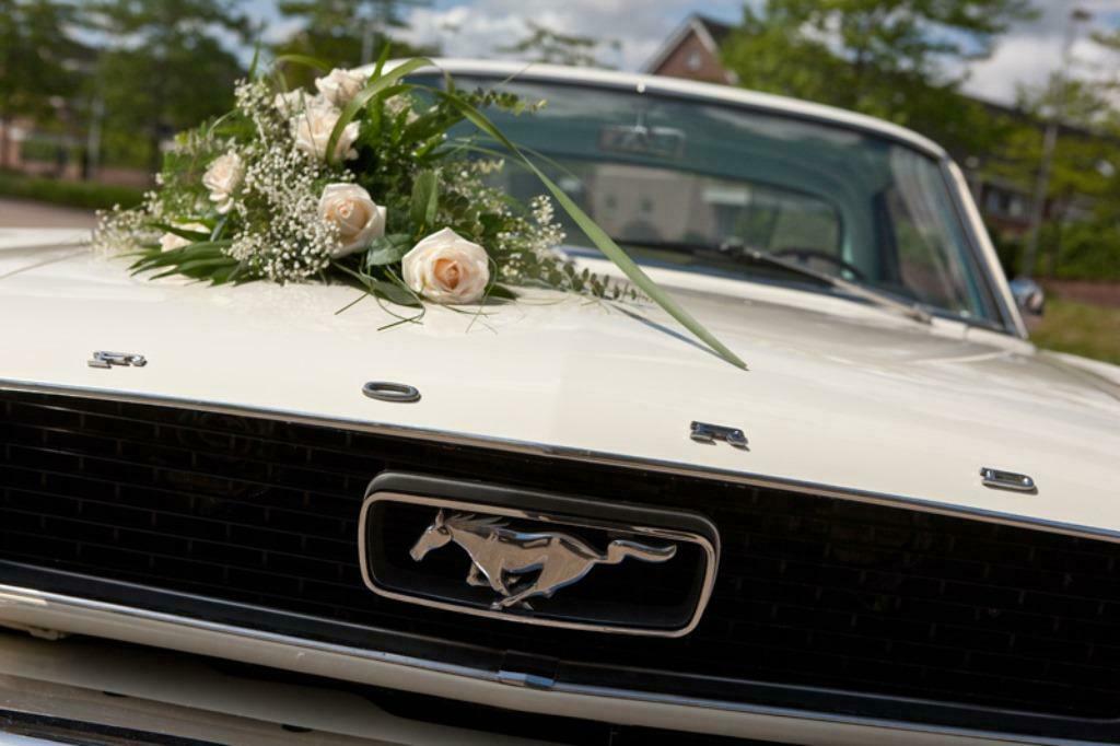 Ford Mustang 1966. Gala en of trouwrit. trouwauto., Met chauffeur, Trouwauto