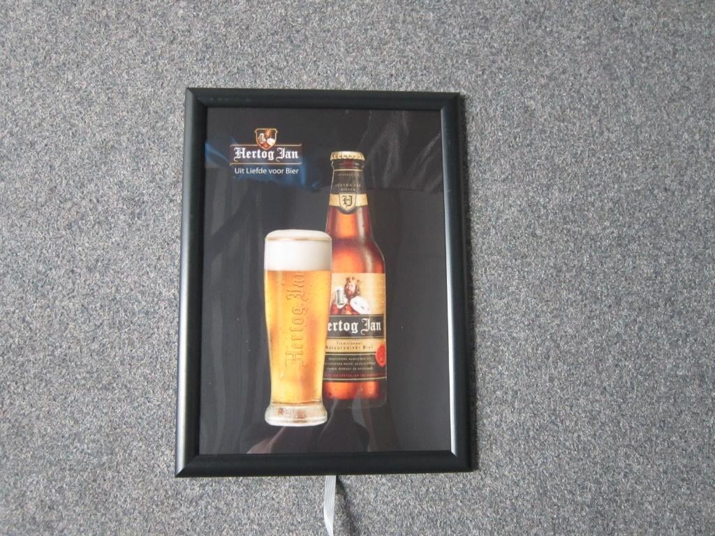 HERTOG JAN LED LICHTRECLAME, Ophalen, Zo goed als nieuw, Overige typen, Hertog Jan