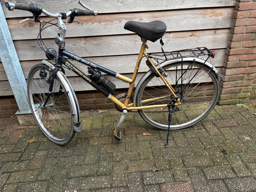 Fiets met versnelling - Goede staat, Fietsen en Brommers, Gebruikt, 7671cm vriezenveen, Versnellingen, 57 tot 61 cm