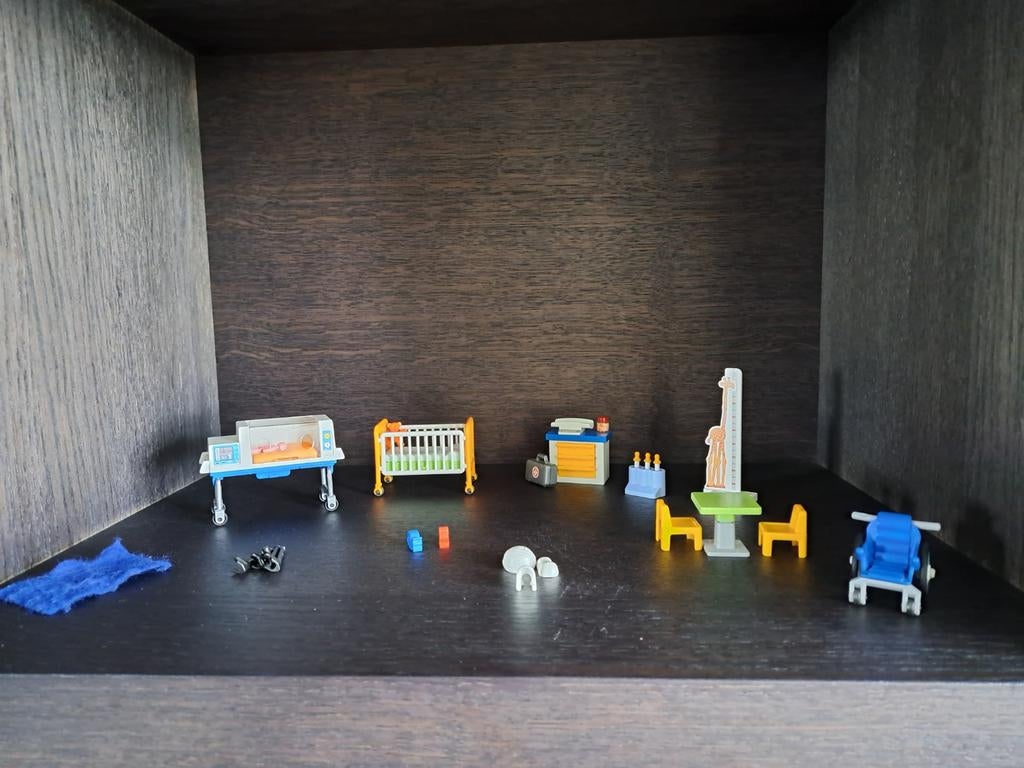 Kinderkamer ziekenhuis playmobil 6295, Ophalen of Verzenden, Zo goed als nieuw