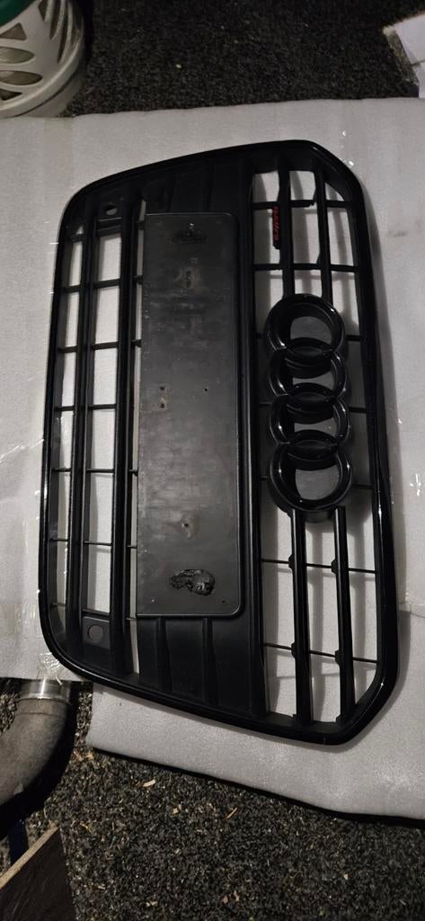 Audi A6 C7 Grille Zwart Optiek Prefacelift, Gebruikt, Voor, Bumper, Audi