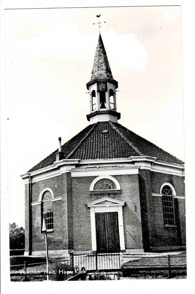 Veessen, Kerk, Ophalen of Verzenden, Ongelopen, Gelderland