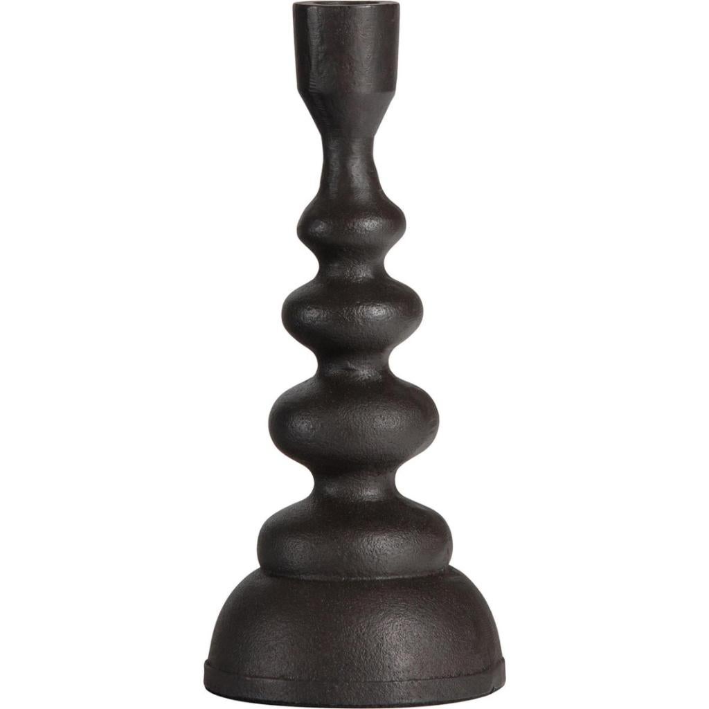 BePureHome kaarsenhouder Twisted 23 cm, Zwart, Nieuw, Ophalen of Verzenden, Metaal