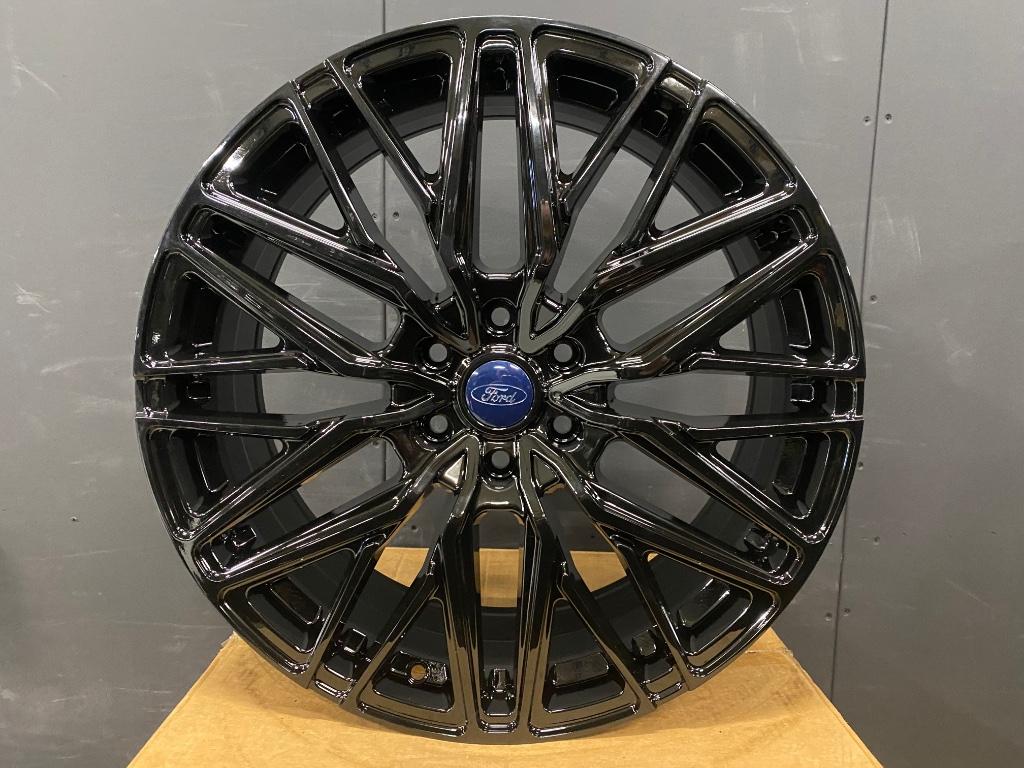 20" FITS NEW Ford Transit Custom 6X120 BLACK 1250KG, Ophalen, Velg(en), Nieuw, Overige maten