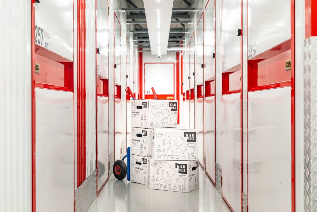etloN Selfstorage inrichtingen, Ophalen