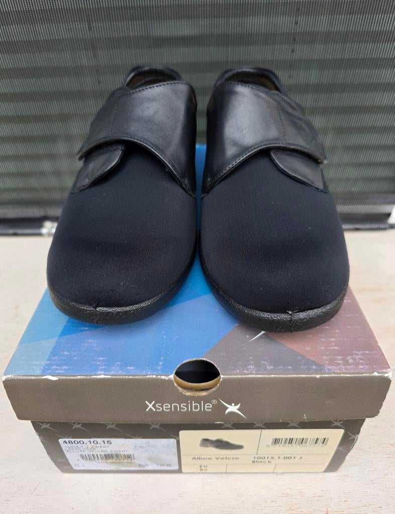 Xsensible Allure Velcro Damesschoenen Maat 42 J Zwart, Xsensible, Nieuw, Ophalen of Verzenden, Instappers