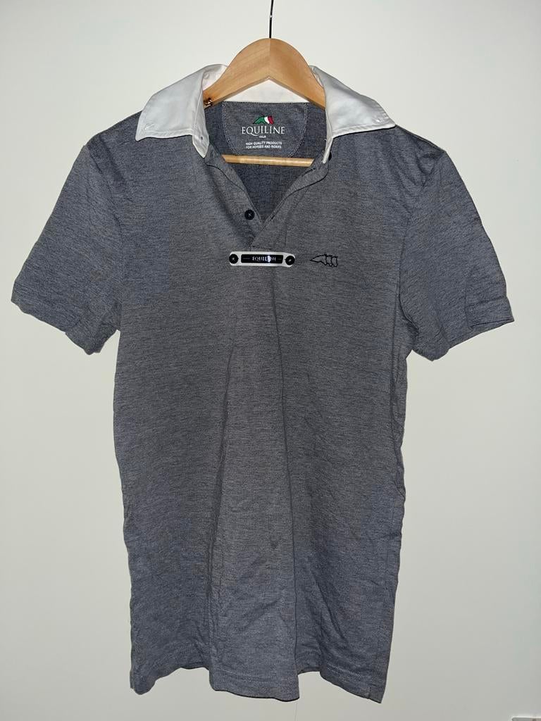 Equiline Wedstrijdshirt, Dieren en Toebehoren, Paardrijkleding, Ophalen of Verzenden, Zo goed als nieuw, Springen, Bovenkleding