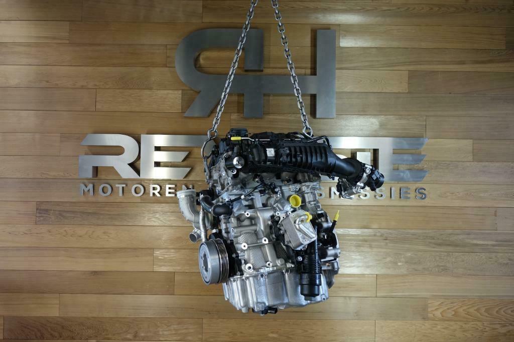 Fabrieksnieuwe Mini B38A15A benzine motor compleet.